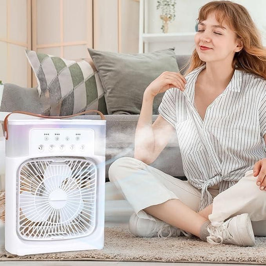 Mini Air Cooler With USB Electric Fan
